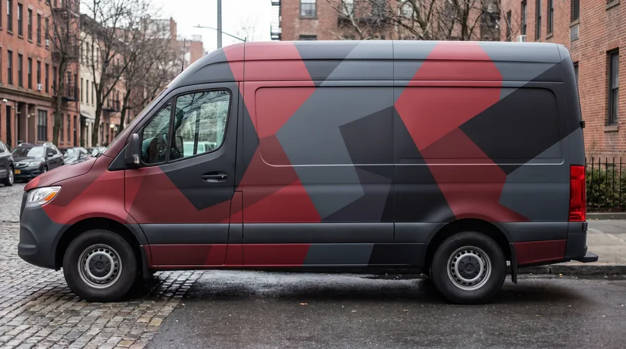 Cargo and sprinter van wrap in Winnipeg